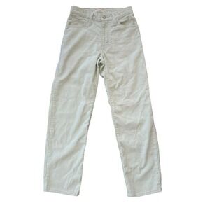 Levi's '94 Baggy Straight Leg Corduroy Light Green Pants 26x31 90s Skate Grunge